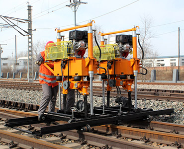 Hydraulic Rail Switch / Turnout Tamping Machine
