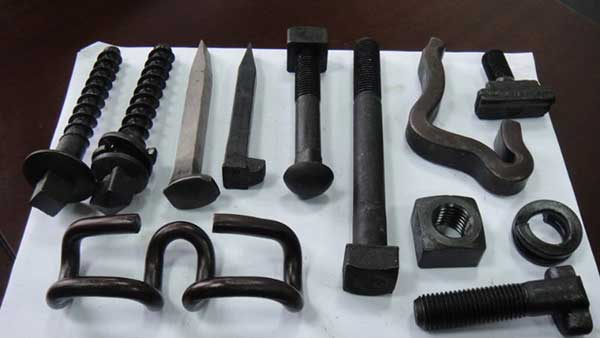 components of rail fastenings