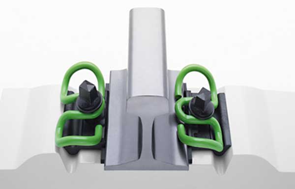 rail clips in rail fastening system