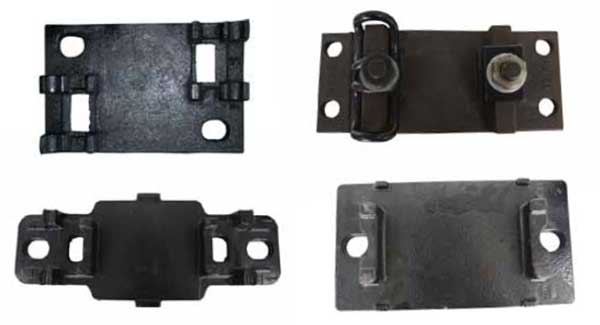 rail tie plates by casting