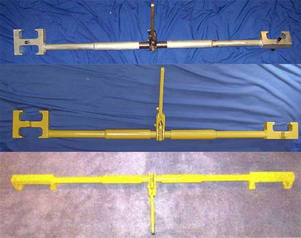 main types of rail gauge rods