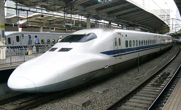 high speed trains in japan