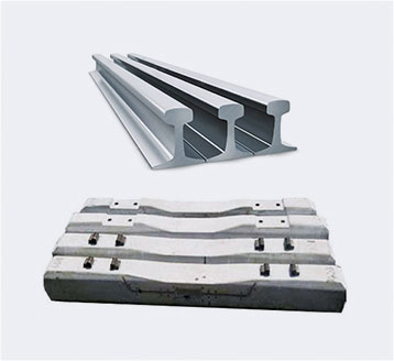 Steel Rail and Railway Sleepers