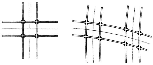 track crossing railway turnout